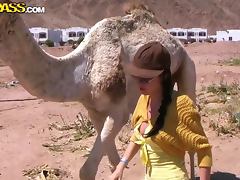 Smoking Hot Desert Pounding Outdoors With A Gorgeous Brunette In Bikini tube porn video