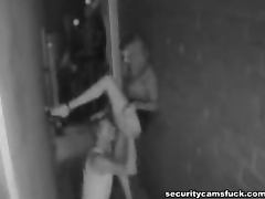 Back Alley Fucking Filmed By A Security Camera tube porn video