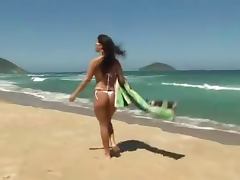 Morena metendo na Praia tube porn video