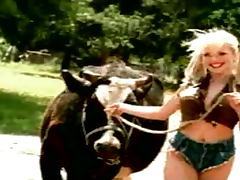Blonde Babe Angela Is Solo and Naked On A Horse Ranch tube porn video
