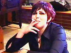 Goth girls smoking in fetish video tube porn video