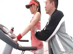 Japanese fitness instructor groping tube porn video