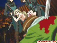 Caught anime elf with perfect juggs gets brutally fucked tube porn video