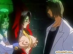Bondage hentai gets hard threesome fucked by shemale anime nurse tube porn video