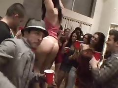 Incredible orgy at a party with students tube porn video