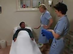 Two British Nurses Soap Up And please that patient tube porn video