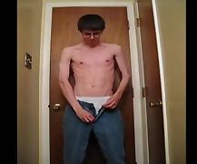 Skinny Nerd Guy tube porn video