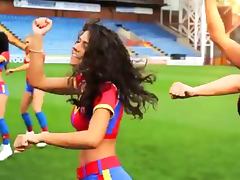 Sexy Cheerleaders do Gangnam Style tube porn video