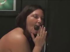 Mature Wife at Gloryhole tube porn video