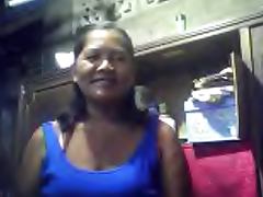 FILIPINA GRANDMA MERLEN DELA VICTORIA 53 SHOWING HER BOOBS tube porn video