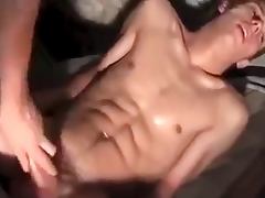 Jerking a Str8 Boy tube porn video