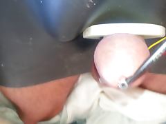 Electro with penis plug tube porn video