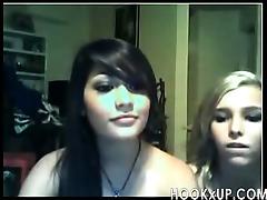 Two teens playing on cam - hookXup_ tube porn video