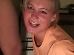 deep throat with perfect facial - not her brother tube porn video