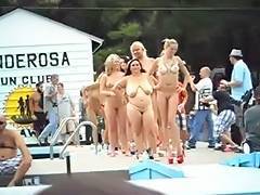 Group of bare gals Ponderosa 2012 tube porn video