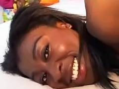 Skinny French ebony bitch picked up and fucked tube porn video