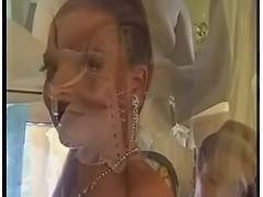 Breasty pierced MILFs in nylons fetish play bawdy cleft piercings tube porn video