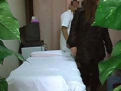 Spy cam in massage room shoots amateur tube porn video