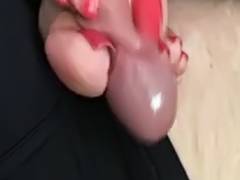 Spiked Claws Cum On Toes tube porn video
