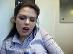Miyah wild masturbation in educate crapper tube porn video