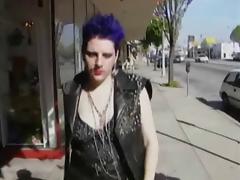 Chunky Pale Goth Punk Hooker Fucked Up Ass tube porn video