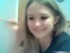 My blonde girlfriend rubbing her bun tube porn video