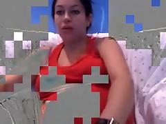 Pregnant teen girlfriend on webcam tube porn video