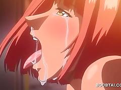 Naked hentai babe fucked by giant dick from behind tube porn video