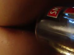 Wife and a vodka bottle tube porn video