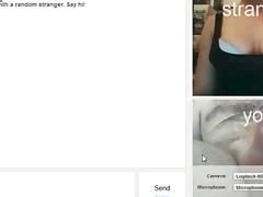 omegle - cutie flashing enchanting milk shakes (+ cum) tube porn video