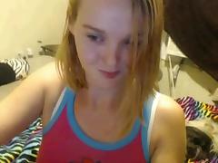 a very cute legal age teenager exposed in webcam! tube porn video