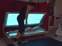 Italia mature fucked in gym (Camaster) tube porn video