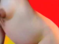 blonde preggo girl in webcam tube porn video