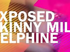 Exposed Skinny MILF Delphine tube porn video