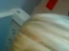 Skinny Blonde bitch tube porn video