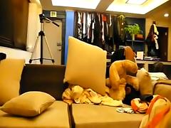 korean friends couple having sex on the sofa 3 tube porn video