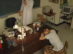 Hot Japanese schoolgirl got fucked by a pervy doctor tube porn video
