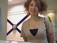 Busty Japanese toyed in kinky spy cam massage video tube porn video