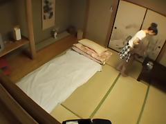Irresistible Japanese bimbo fucked in voyeur massage video tube porn video