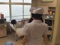 Slutty Jap nurse gets dicked well in Japanese sex video tube porn video