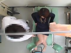 Japanese hottie got her slit drilled by a kinky gynecologist tube porn video