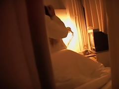 Some voyeur filmed a Japanese couple shagging in their room tube porn video