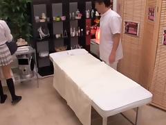 Japanese slut fucked by my hammer in voyeur massage video tube porn video