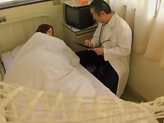 Japanese doctor caught on camera while fucking a patient tube porn video