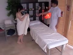 Asian cunt drilled by my cock in hidden camera massage video tube porn video