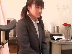 Horny asian cunt fingered by Tai in the gynecological clinic tube porn video