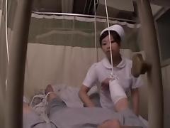 Asian nurse rides her patient's dick in spy cam sex video tube porn video