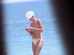 Great nudist beach video of open-minded bitches displaying their naked figures tube porn video
