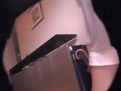 Satsuki Suzumiya gets caught on spy cam while doing various naughty stuff tube porn video