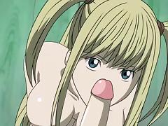 blonde girl from death note sucks dick tube porn video